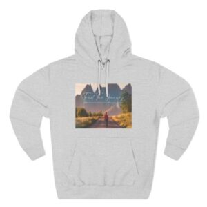 Three Panel Fleece Hoodie